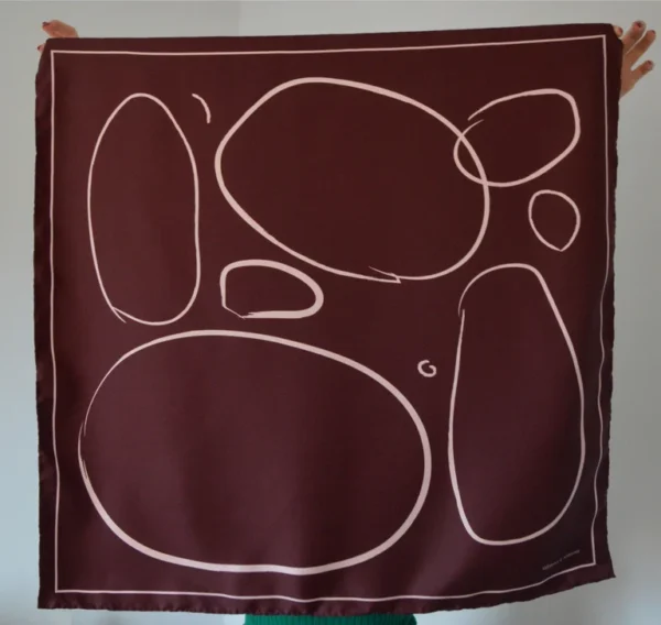 Pañuelo de seda Sophia silk scarf