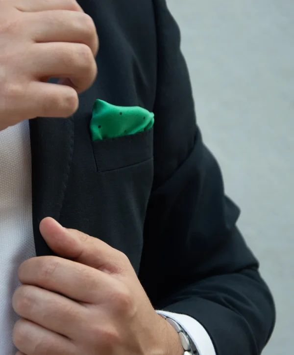 Pañuelo de bolsillo de seda Clementine silk pocket square
