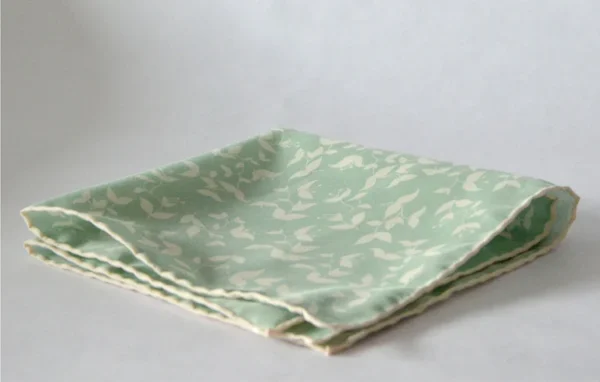 Pañuelo de bolsillo 'Floral Edge' - Image 2