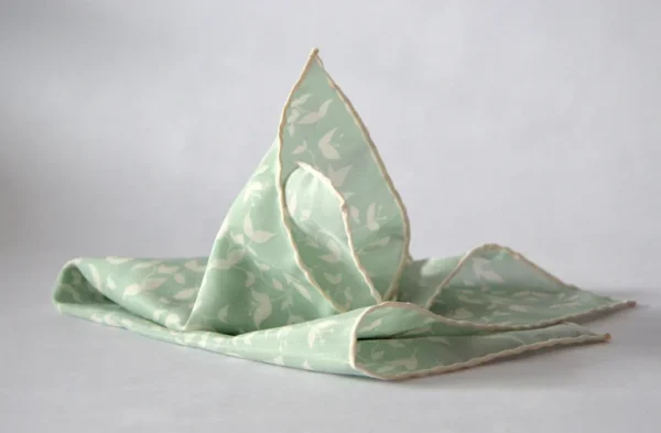 Pañuelo de bolsillo 'Floral Edge'