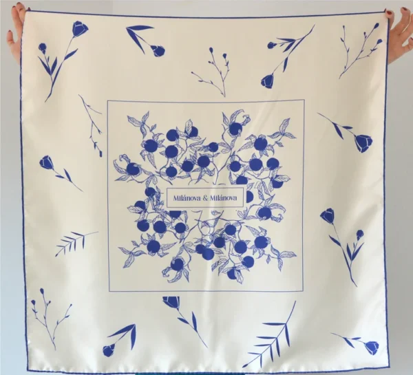 Pañuelo de seda Amelie silk scarf scarves