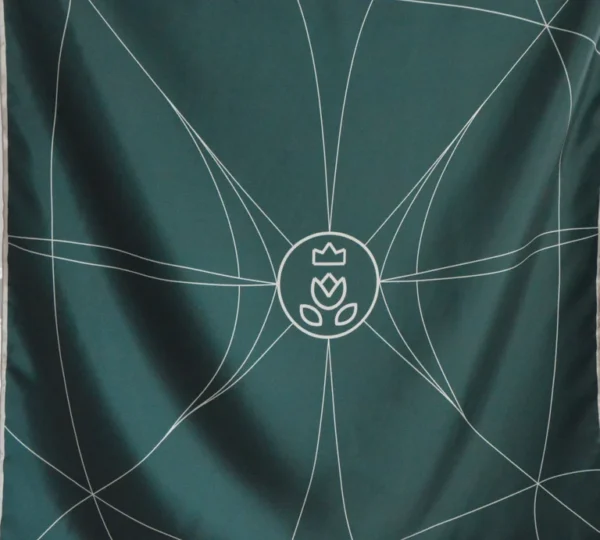 Pañuelo de seda jade silk scarf scarves
