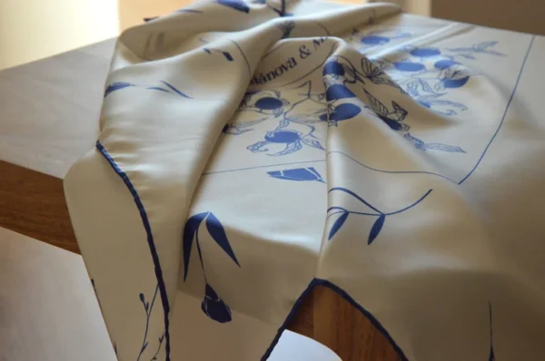 Pañuelo de seda Amelie silk scarf scarves