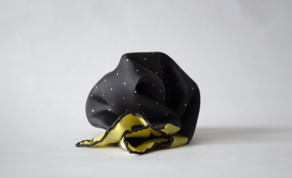 Pañuelo de bolsillo de seda silk pocket square Polka funny
