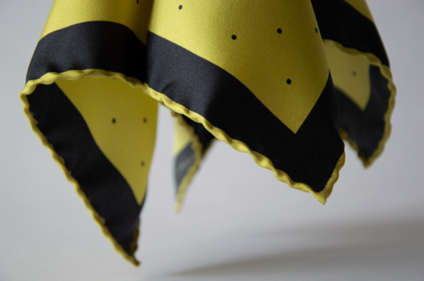 Pañuelo de bolsillo de seda silk pocket square