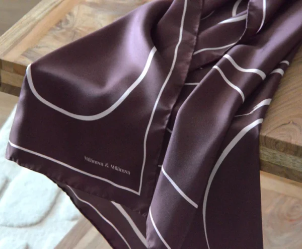 Pañuelo de seda Sophia silk scarf scarves