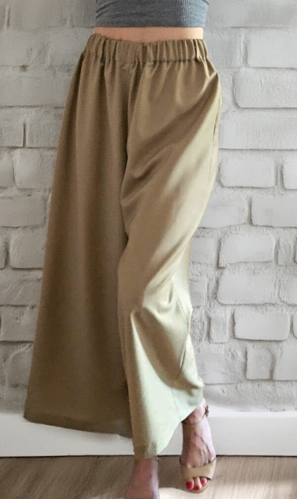 Trousers Coold wool lana pantalones Pantalones anchos "Charlie" de lana