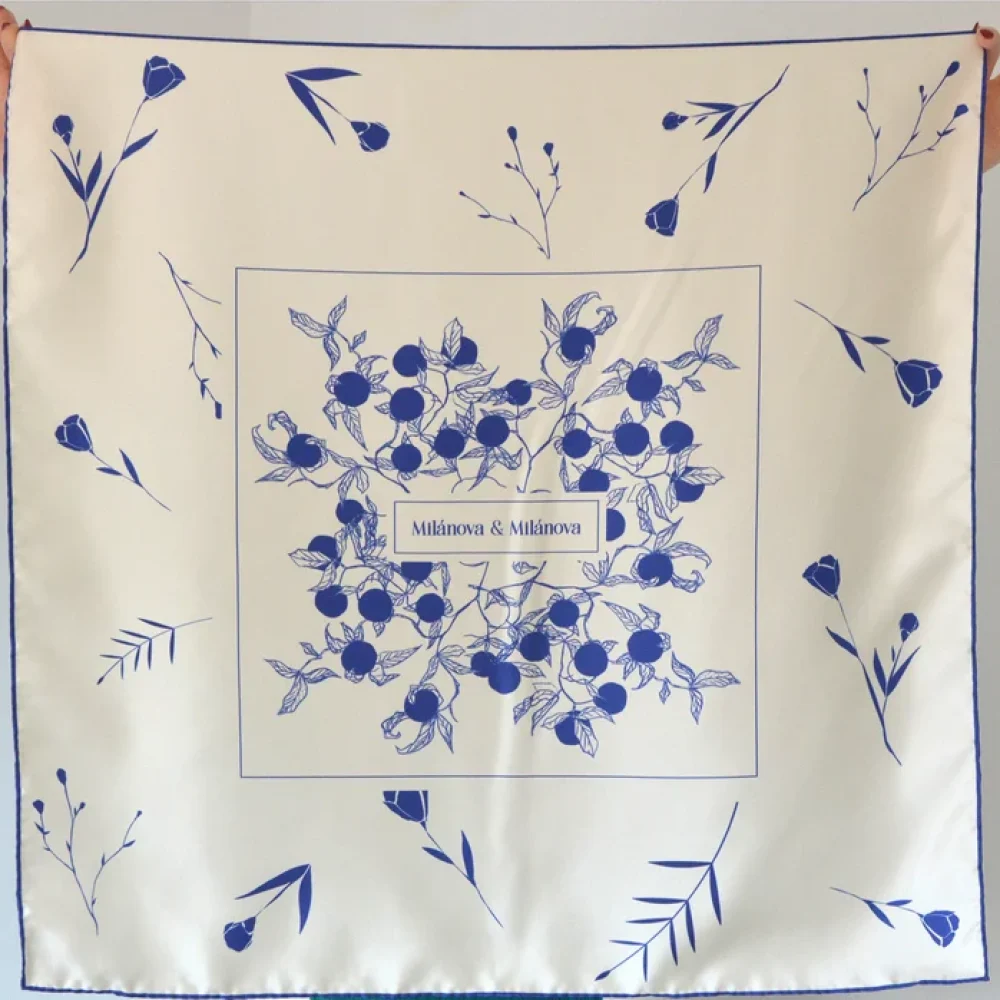 Pañuelo de seda Amelie silk scarf scarves